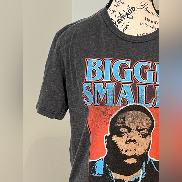 Notorious B.I.G. photo collage graphic t-shirt | Size S | Like New - Picture 4 of 6